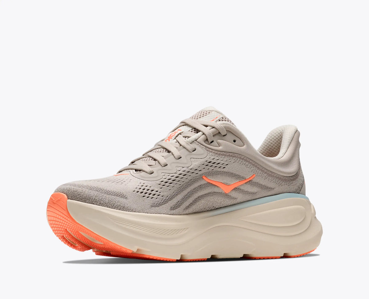 HOKA BONDI 9 MUJER River Rock Grey | Mineral Ore