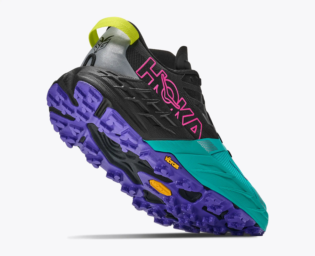 Black | Electric Aqua