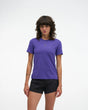 HOKA EveryRun Short Sleeve Mujer Cosmic Purple