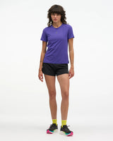 HOKA EveryRun Short Sleeve Mujer Cosmic Purple