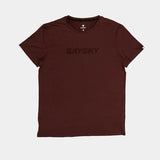 SAYSKY STATEMENT PACE T SHIRT BURGUNDY