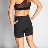 SAYSKY COMBAT SHORT TIGHT 7 BLACK MUJER