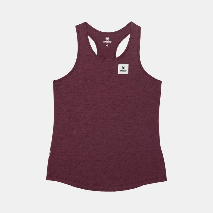 SAYSKY CLEAN COMBAT PRO SINGLET BURGUNDY MUJER