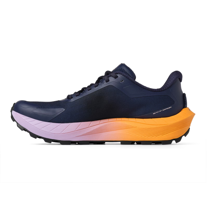 TOPO MTN RACER 4 PURPLE ORANGE MUJER