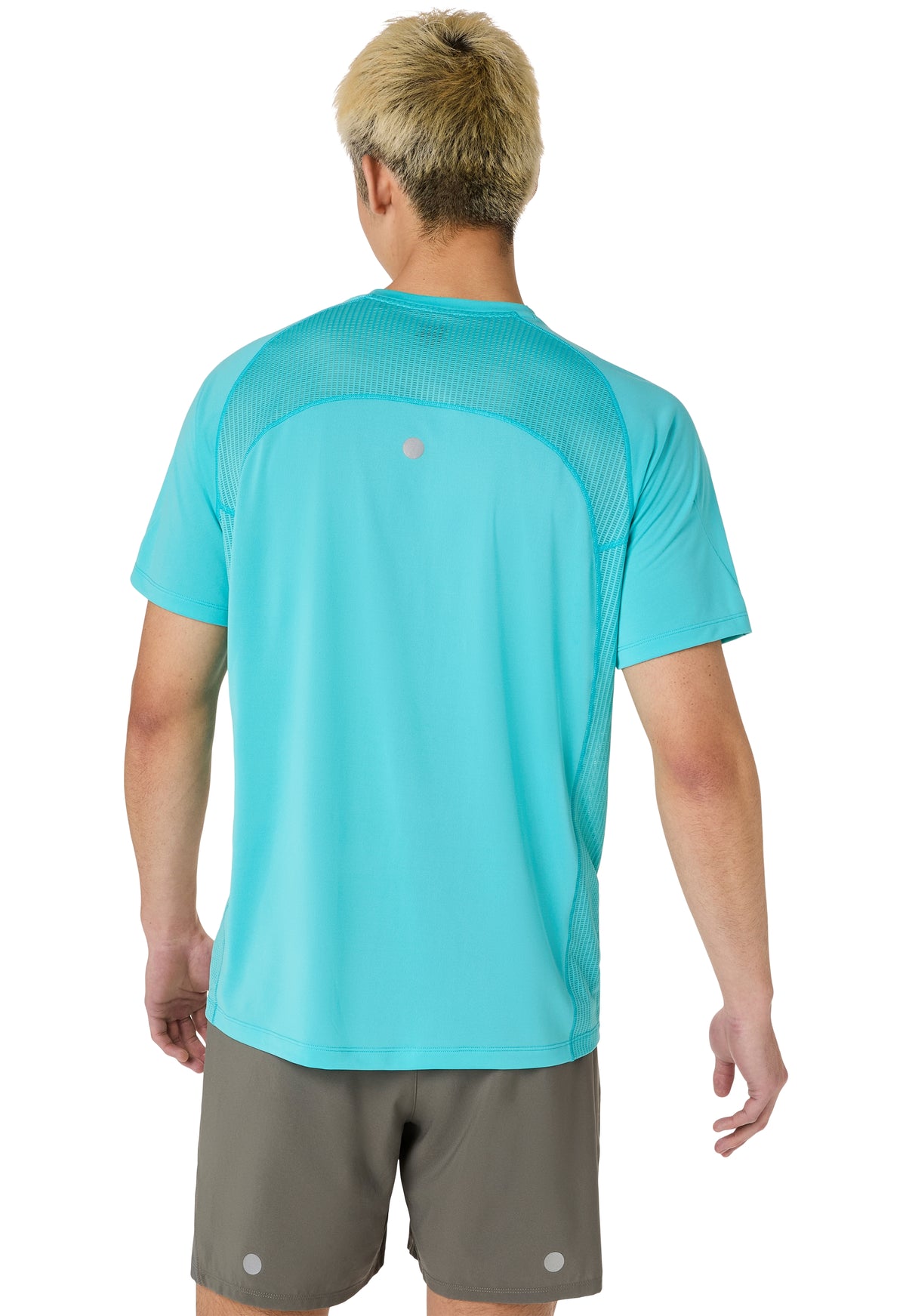 ASICS ROAD FADE SS TOP Energy Aqua
