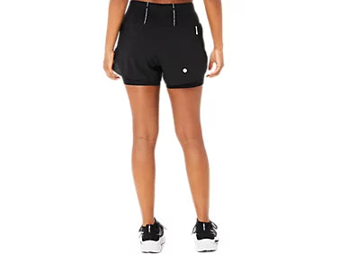 ASICS ROAD 2-N-1 3.5 IN SHORT PERFORMANCE BLACK MUJER