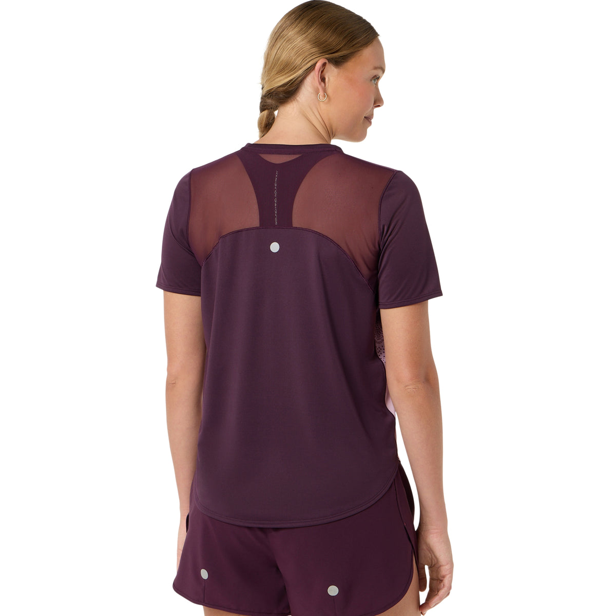ASICS ROAD FADE SS TOP Dark Aubergine | Hazy Lilac