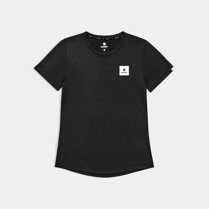 SAYSKY CLEAN COMBAT PRO T SHIRT BLACK MUJER