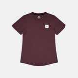 SAYSKY CLEAN COMBAT PRO T SHIRT BURGUNDY MUJER