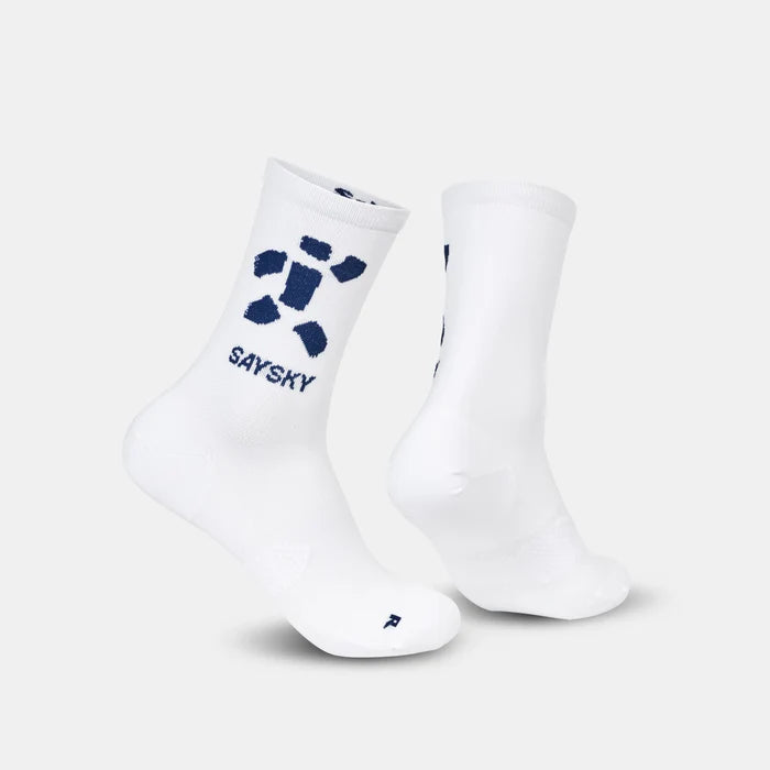 SAYSKY COMBAT HIGH SOCKS WHITE