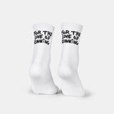 SAYSKY COMBAT HIGH SOCKS WHITE