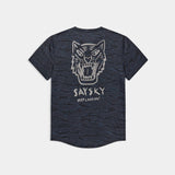 SAYSKY Tiger Combat T-Shirt Black Camo