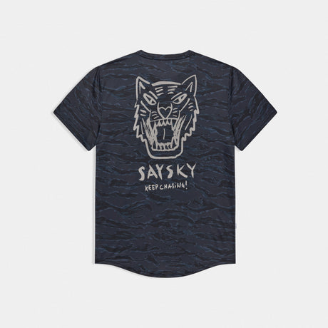 SAYSKY Tiger Combat T-Shirt Black Camo