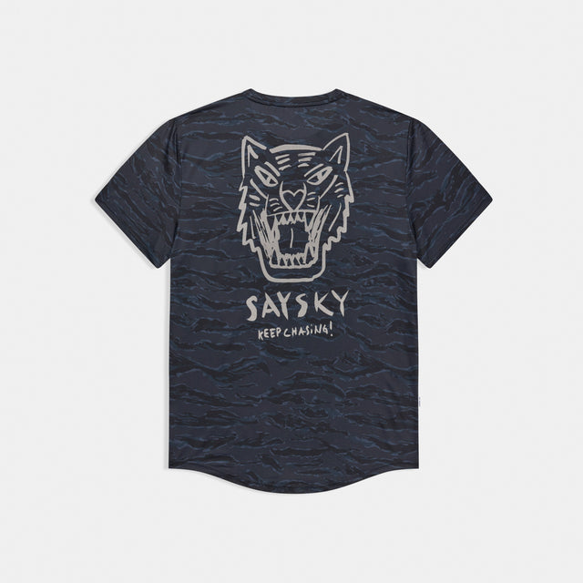 SAYSKY Tiger Combat T-Shirt Black Camo