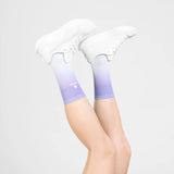 SAYSKY COMBAT HIGH SOCKS PURPLE