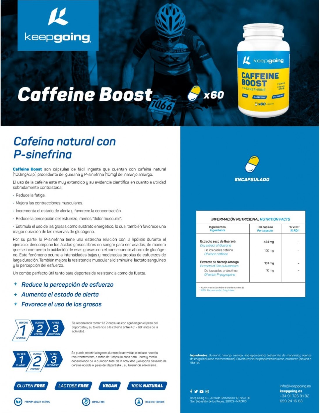 KEEPGOING CAFFEINE BOOST