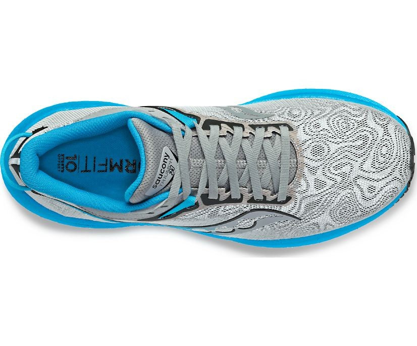 SAUCONY TRIUMPH 21 HOMBRE GRIS AZUL