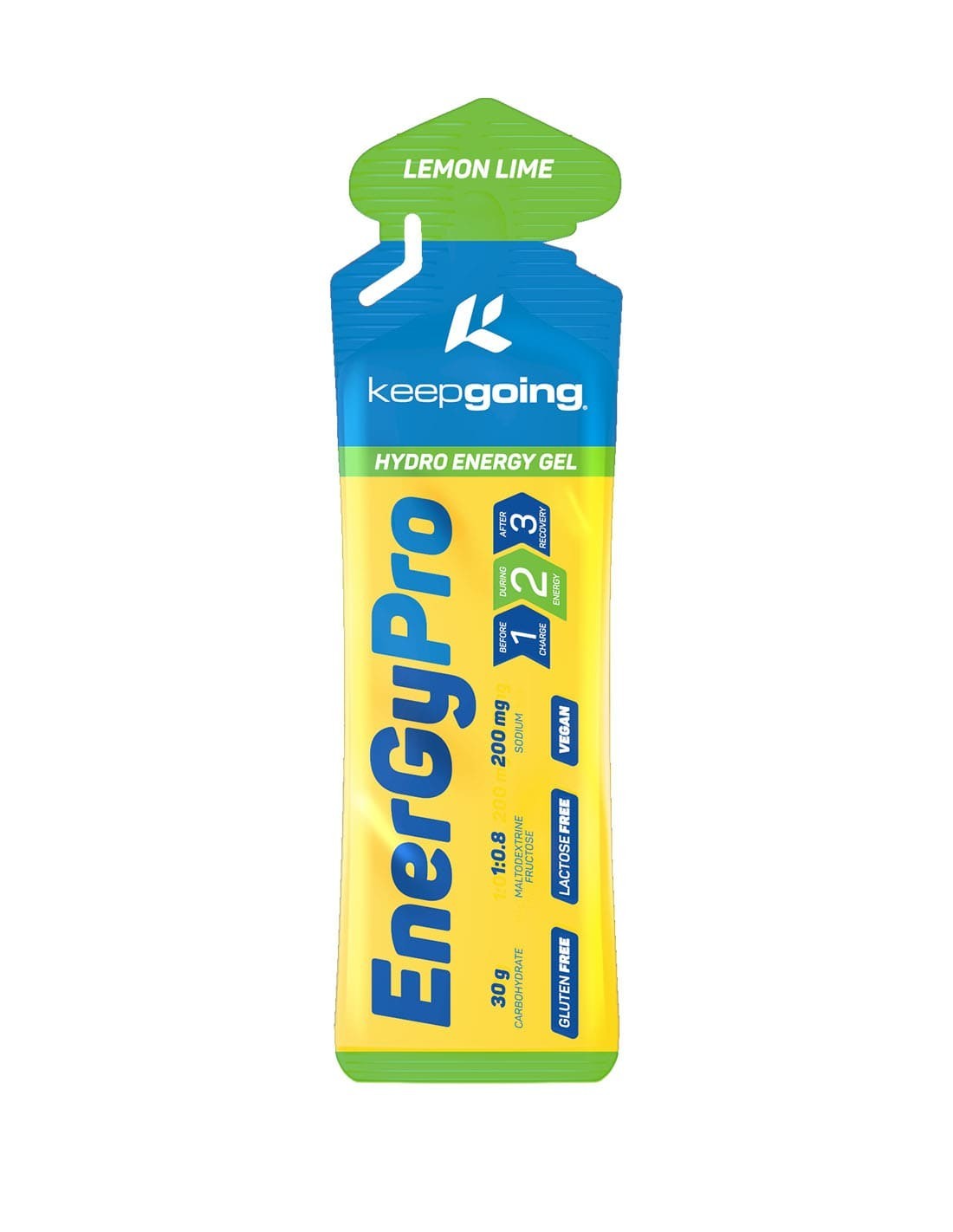 KEEPGOING ENERGYGEL PRO 60 GR LIMA/LIMON