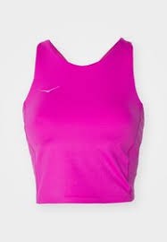 HOKA SUJETADOR ELARO CROP BRA FUSCHIA MUJER