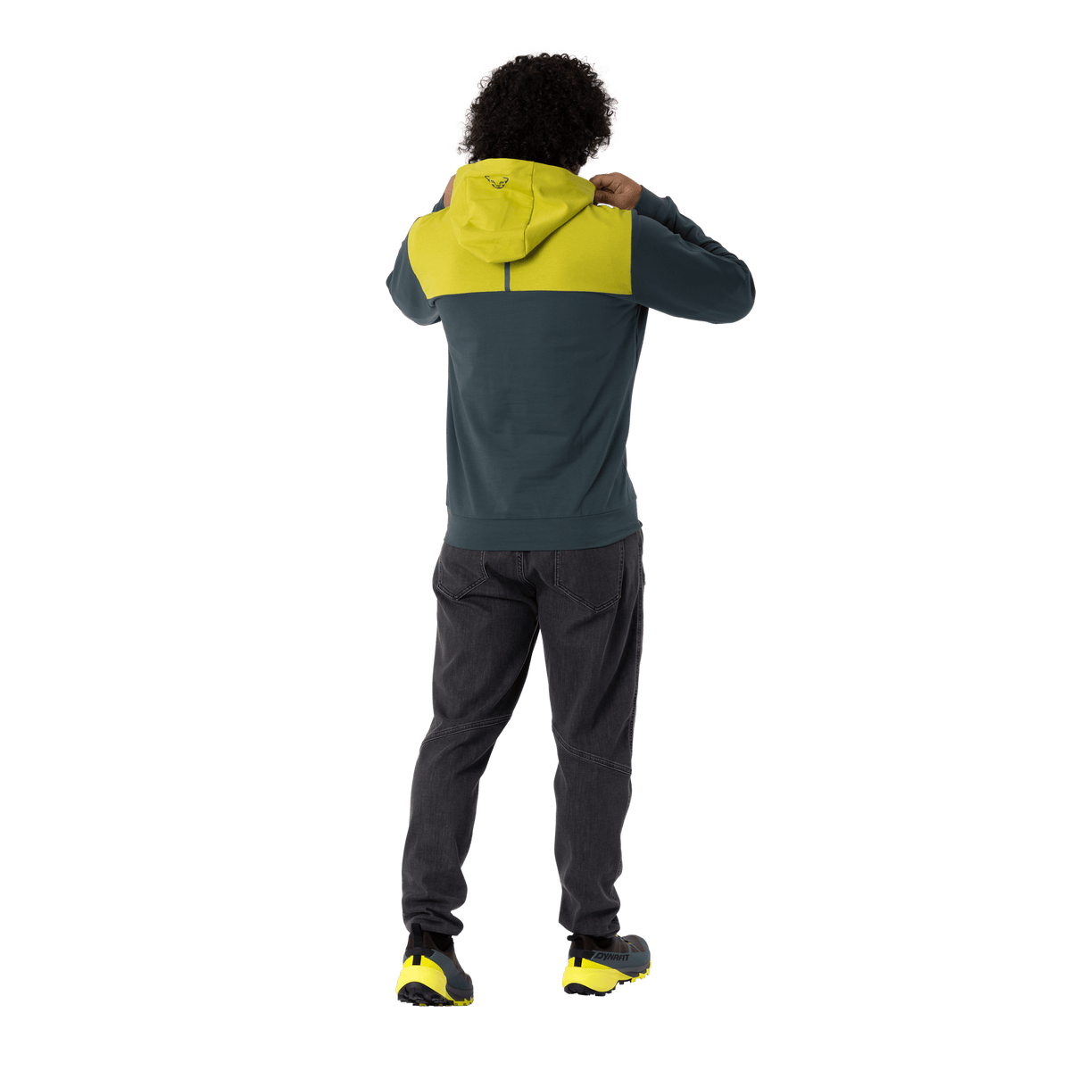 DYNAFIT 24/7 Hoody Hombre Golden Lime