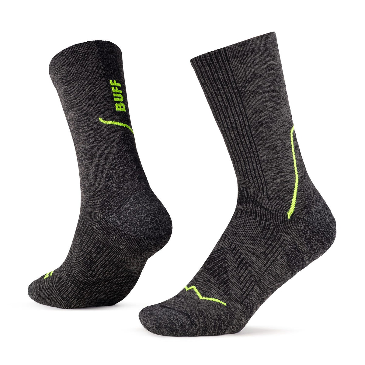 BUFF DRYFLX CREW SOCK Black