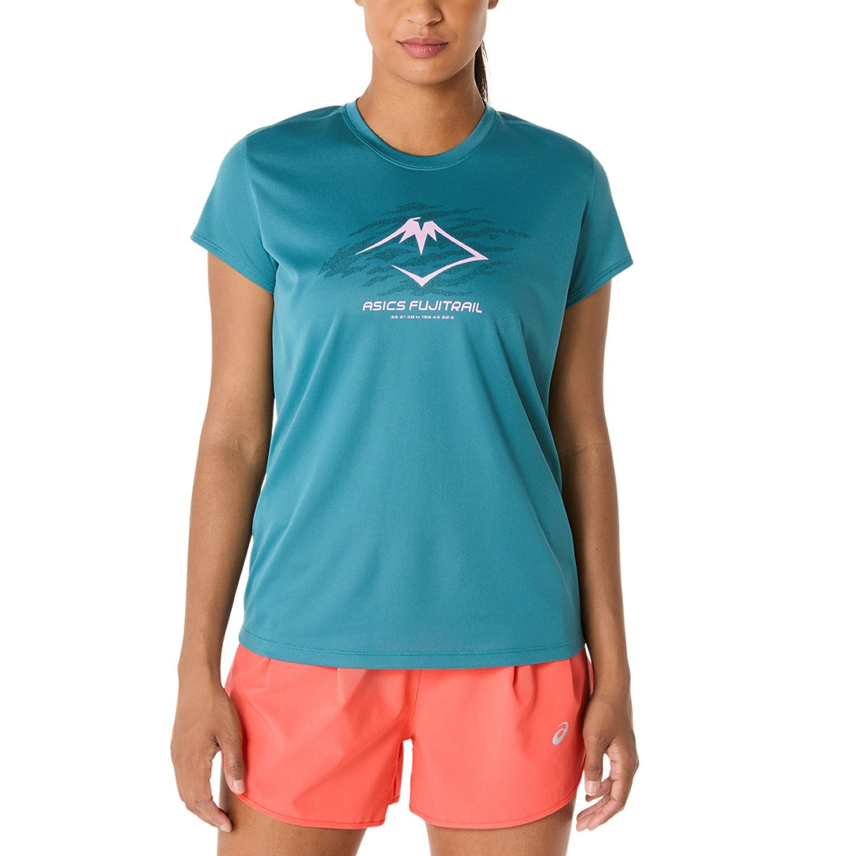 ASICS FUJITRAIL LOGO ATLANTIS BLUE MUJER