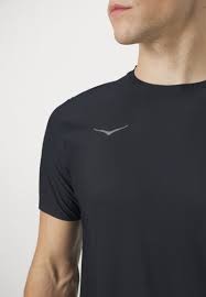 HOKA AIROLITE RUN SHORT SLEEVE BLAC