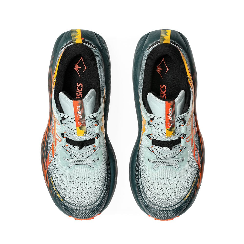 ASICS TRABUCO MAX 4 COLD MOSS NOVA ORANGE HOMBRE