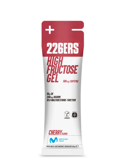 226ERS HIGH FRUCTOSE GEL CHERRY 180MG CAF