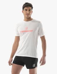 COMPRESSPORT PODIUM SS TSHIRT SUGAR HOMBRE
