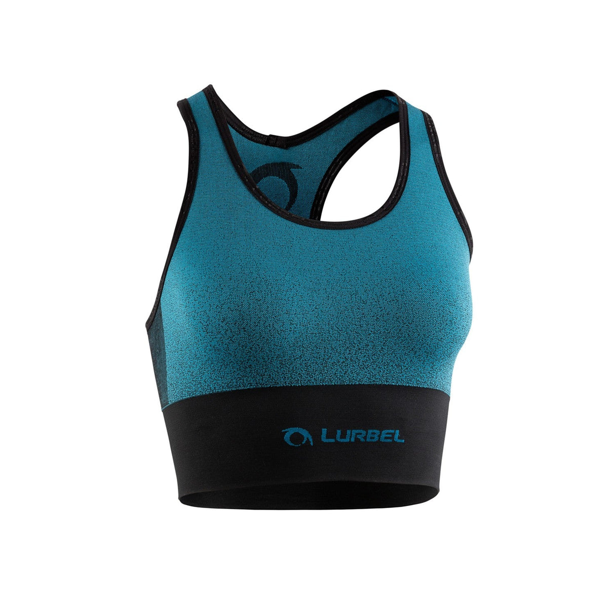 LURBEL VENUS TOP TURQUESA NEGRO
