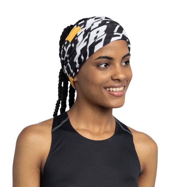 BUFF COOLNET UV® WIDE HEADBAND LOGO MULTI