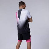 X-BIONIC COREFUSION RUNNING SHIRT DOT FADE WHITE NEO PINK