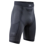 X-BIONIC XCEED RUN SHORT TIGHTS X BLACK RHINO GREY HOMBRE