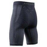 X-BIONIC XCEED RUN SHORT TIGHTS X BLACK RHINO GREY HOMBRE
