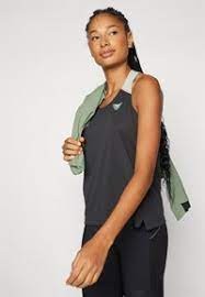 DYNAFIT SKY TANK BLACK OUT JADELITE MUJER