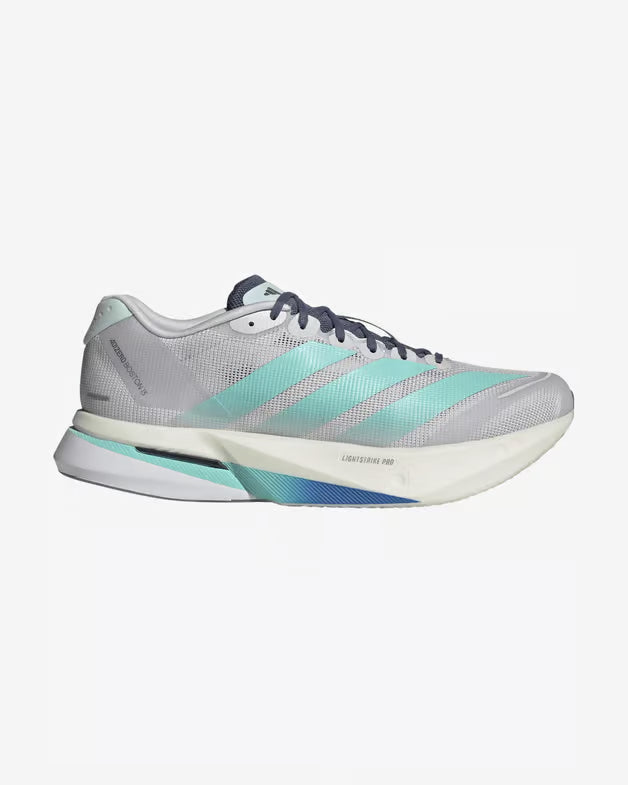 ADIDAS ADIZERO BOSTON 13  LIGHT GREY HOMBRE