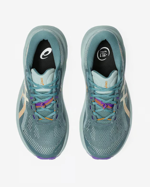 ASICS TRABUCO 14 FOGGY TEAL MUJER