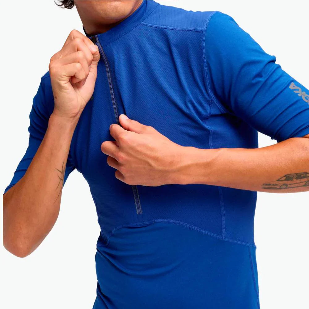 HOKA SKYBREEZE SHORT SLEEVE ZIP ULT