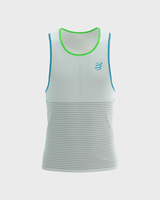 COMPRESSPORTPRO RACING SINGLET STAR WHITE HOMBRE
