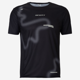 SCOTT TEE RACE RUN SS BLACK SPRAY GREY  HOMBRE