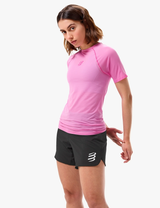 COMPRERSSPORT TRAIL RACING SS T SHIRT BEGONIA MUJER
