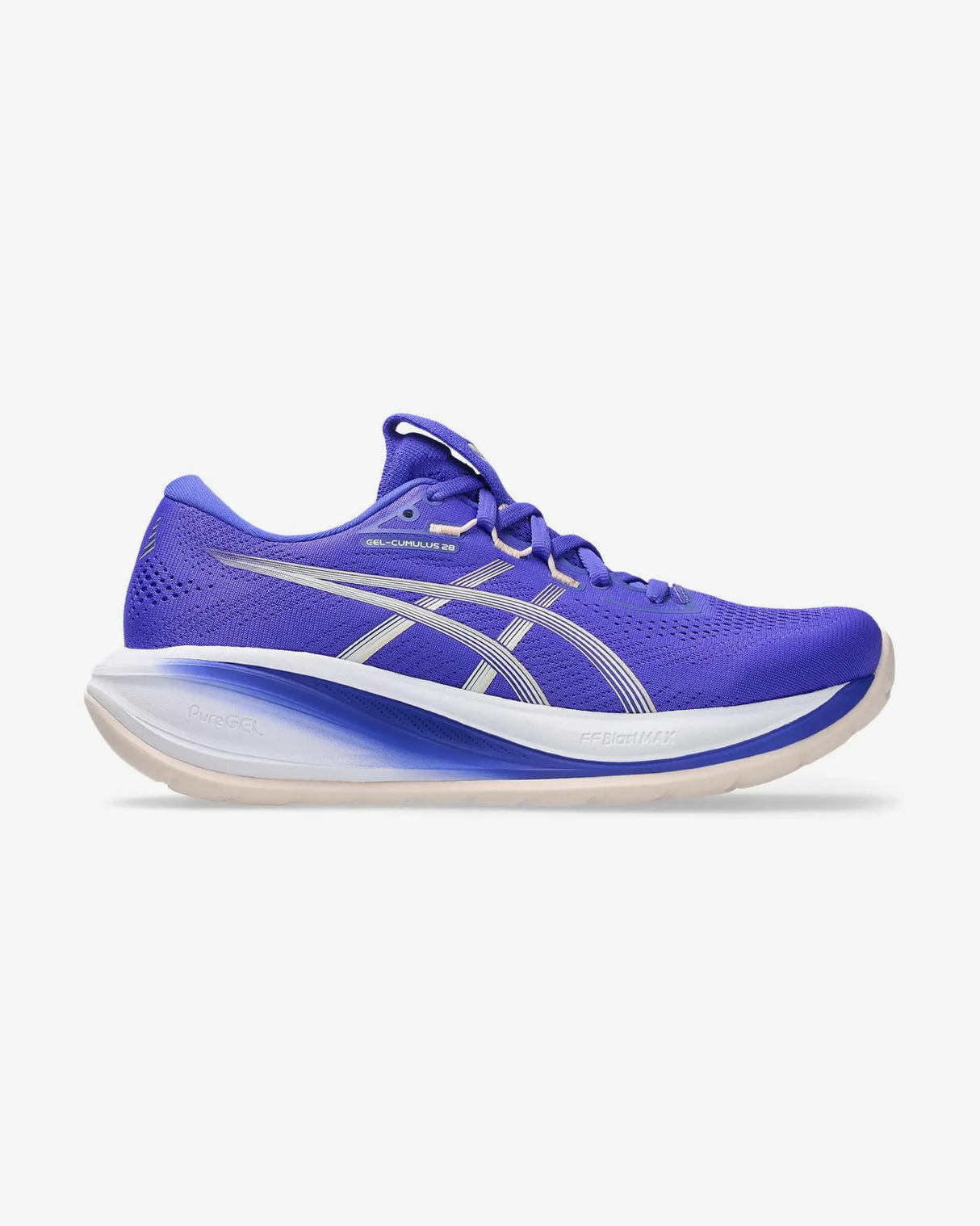 ASICS CUMULUS 28 COBALT BURST IVORY MUJER