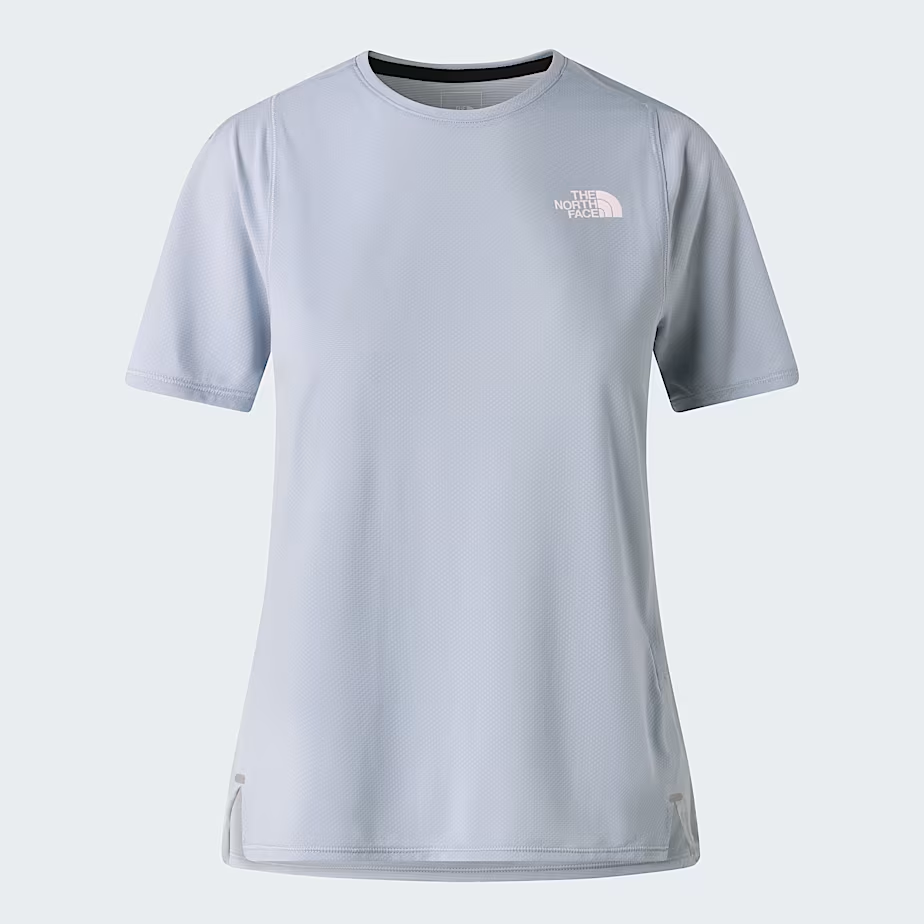 THE NORTH FACE HIGHT TRAIL TEE FROST GRAY MUJER