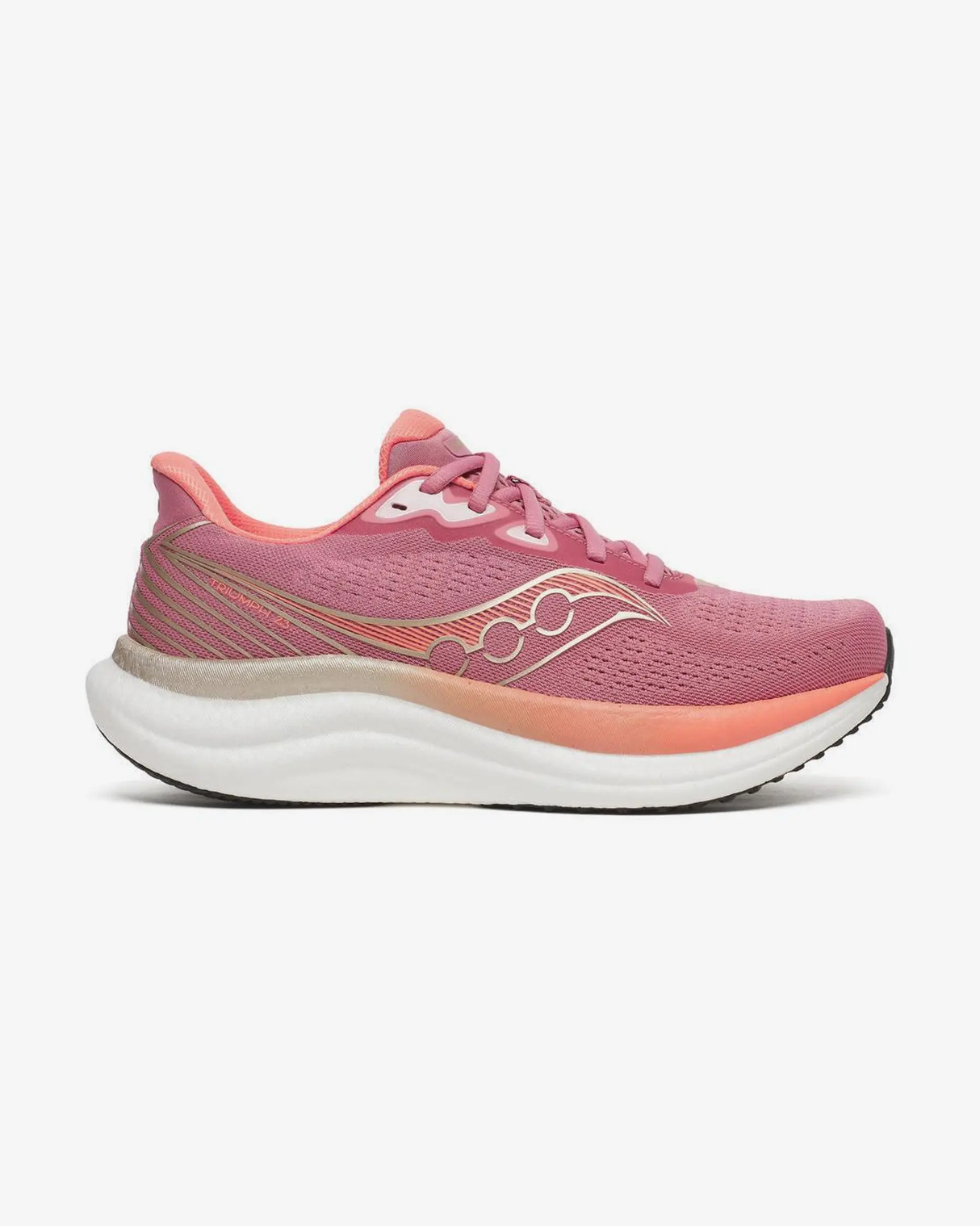 SAUCONY TRIUMPH 23 MAUVE BLACK