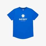 SAYSKY LOGO COMBAT PRO T SHIRT BLUE