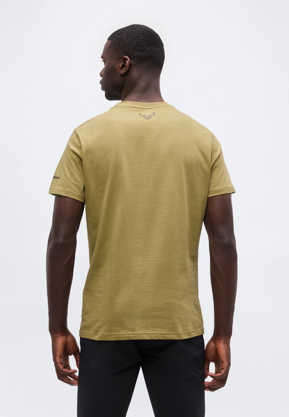 DYNAFIT GRAPHIC CO S/S TEE MILITARY GREEN HOMBRE