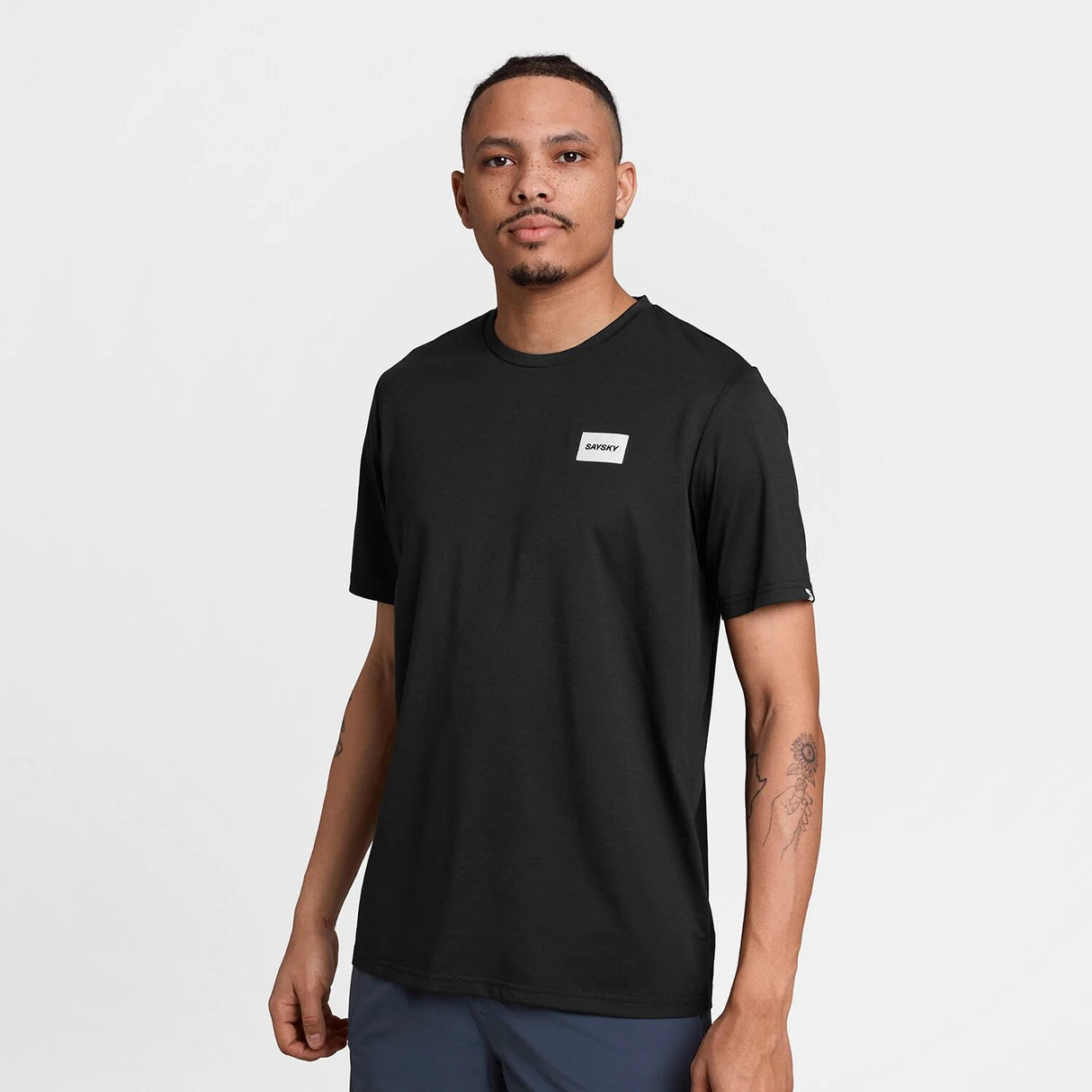 SAYSKY CLEAN MOTION T-SHIRT NEGRO