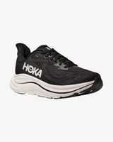 HOKA CLIFTON 10 BLACK WHITE HOMBRE