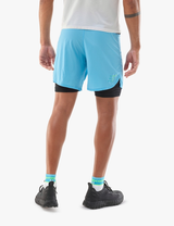 COMPRESSPORT TRAIL RACING 2-1 SHORT NORSE BLUE HOMBRE